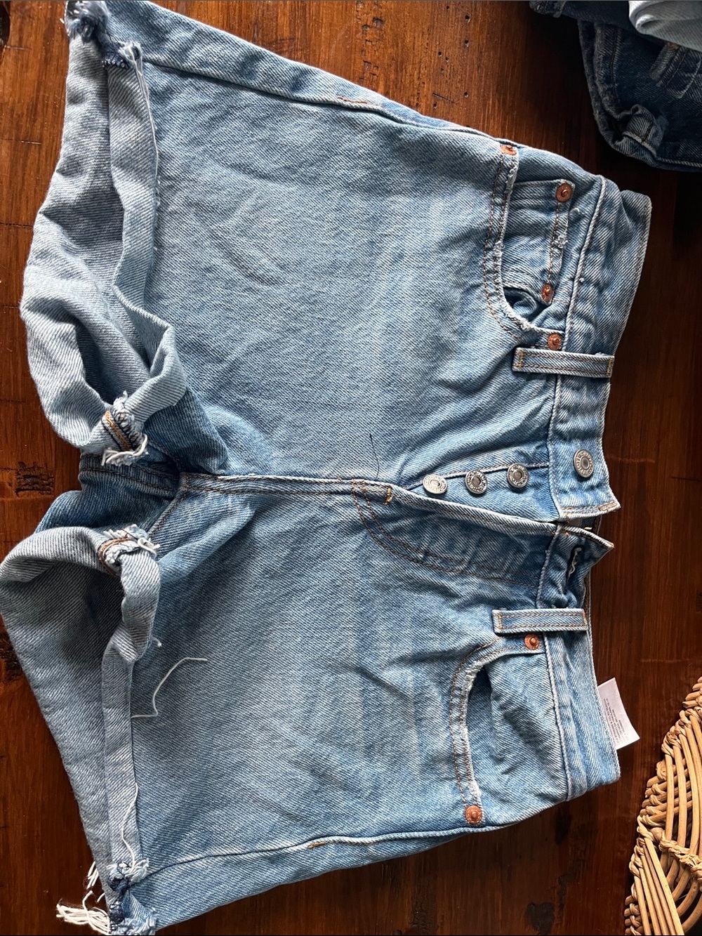 Light Blue Women's Denim Shorts